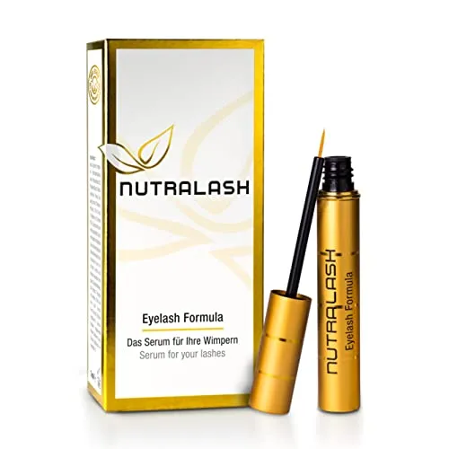 Nutralash Eyelash Formula – Wimpernserum für schnelles Wimpernwachstum - Wimpernpflege: Nutralash fördert mit Nutra-Peptiden das Wachstum und die Pigmentierung der Wimpern für kräftigere, längere und dichtere Wimpern in nur 6-8 Wochen.