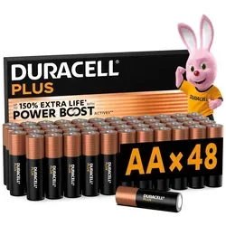 Duracell Plus AA Batterien (48er-Pack) von Duracell