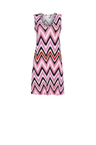 Ringella Kleid mit V-Ausschnitt Farbe pink, Größe 50