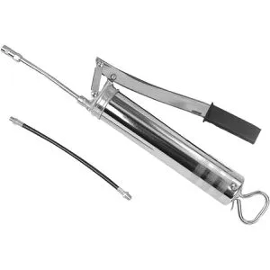 Mannesmann Handhebel-Fettpresse (M470) - Fettpresse für präzises Schmieren, robustes Design für langlebige Nutzung und ideal für Werkstätten oder Heimwerker.