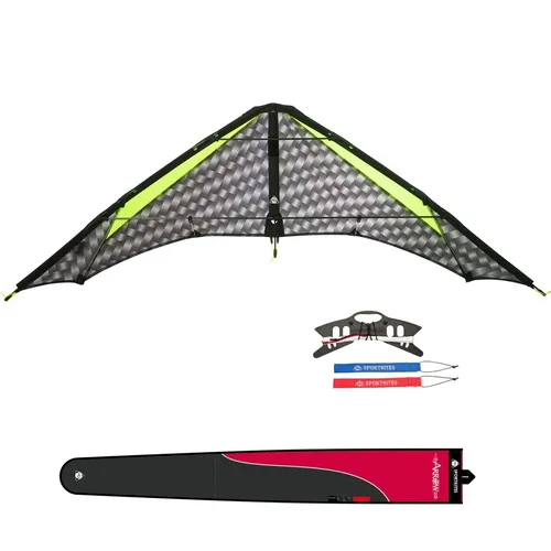 Lenkdrachen HQ Little Arrow Speed & Power Sport Lenkdrachen - Zweileiner Lenkdrachen mit 118 cm Spannweite, ideal für sportliche Drachenflieger und Einsteiger, inklusive Drachenleine.