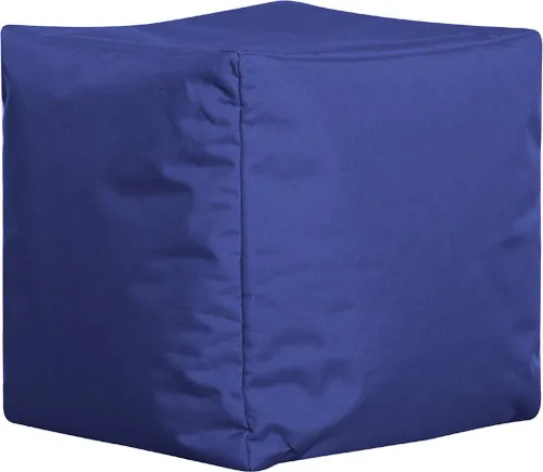 Sitting Point Cube Scuba Dunkelblau 40 x 40 x 40 cm in blau von Magma - Heimtex