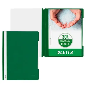 LEITZ Schnellhefter 4191 Kunststoff grün DIN A4, 25 St.