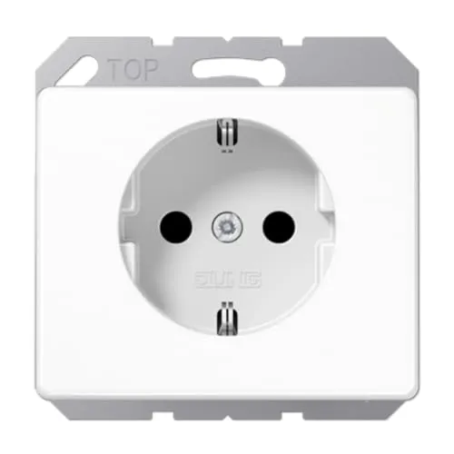 Jung SL520WW Schuko-Steckdose, Weiß von Jung