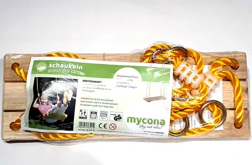 Kinderschaukel Brettschaukel Schaukelbrett Holzschaukel Gartenschaukel Spielzeug