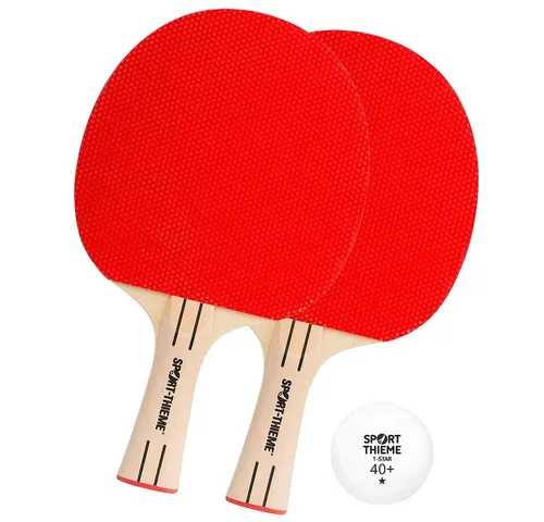 Sport-Thieme Tischtennisschläger-Set Fun für Anfänger und Fortgeschrittene - Das Sport-Thieme Tischtennisschläger-Set