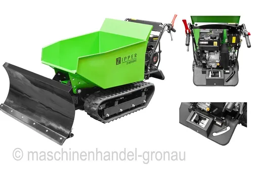 Zipper Miniraupendumper ZI-MD500HSE, Motorschubkarre, Dumper, Mini Dumper