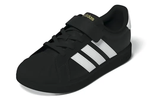 adidas STREETTALK Sneaker für Kinder – Schwarz 33 EU - Stylische Sneaker inspiriert vom adidas Superstar, mit praktischem Klettverschluss und sportlichem Design. Ideal für aktive Kinder und den täglichen Einsatz.