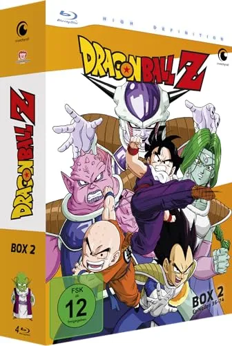 Dragonball Z - TV-Serie - Box 2 - [Blu-ray] - Anime-Kultserie für Fans, spannende Kämpfe und Abenteuer, freigegeben ab 12 Jahren