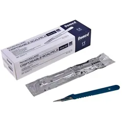 Romed Einmal-Skalpelle mit Griff, 10 Stück 20