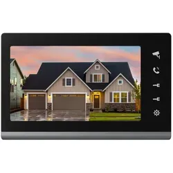 Haupt-Innenstation der Video-Gegensprechanlage JD-S1Vi05A-7 Schwarz