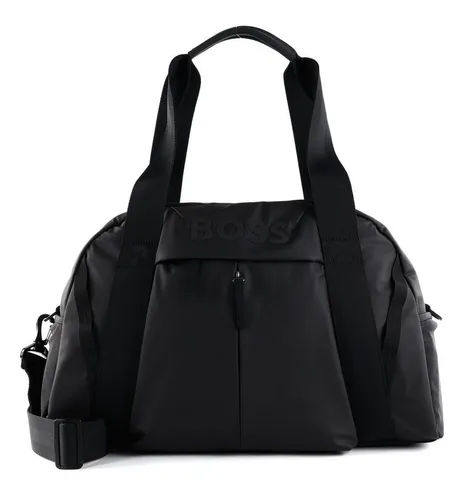 BOSS Reisetasche Stormy - Handgepäck-Tasche mit viel Stauraum, ideal für Kurzreisen. Hochwertiges Material und vielseitig tragbar dank abnehmbarem Schulterriemen.
