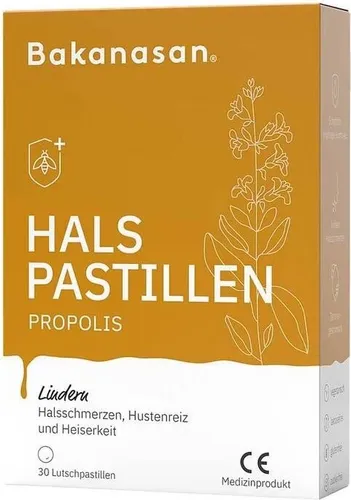 BAKANASAN Halspastillen Propolis 30 St