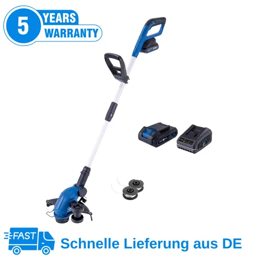 Scheppach Akku-Rasentrimmer C-LT300-X in blau von Scheppach