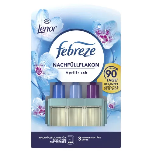 Febreze 3Volution Duftstecker Nachfüllflakon Lenor Aprilfrisch