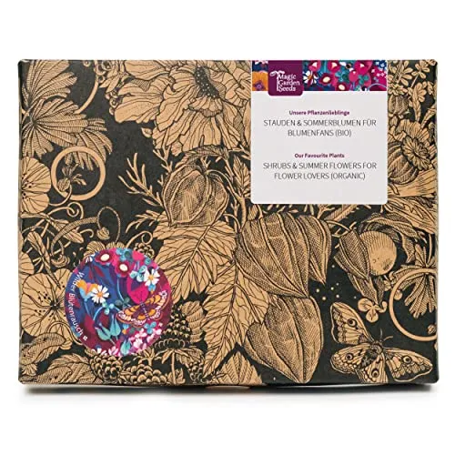 Unsere Pflanzenlieblinge: Stauden & Sommerblumen für Blumenfans (Bio) - Samen-Geschenkset mit 6 wunderbaren Sorten für den wilden Blütenrausch - macht glücklich!