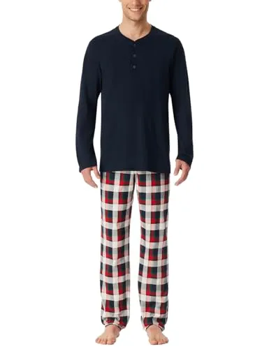 Schiesser Herren Schlafanzug lang - Nightwear Set von Schiesser
