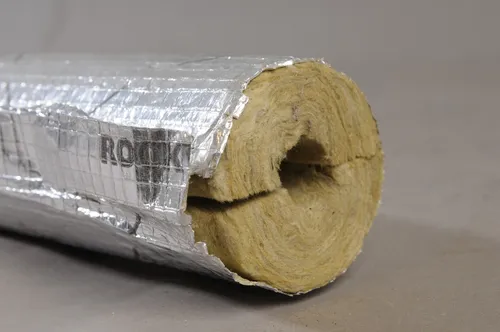 Rockwool RS800 Rohrschalen alukaschiert Steinwolle 1 m = 1  Stück 18/20