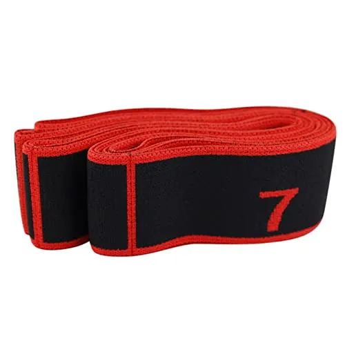 Elastisches Band für Krafttraining, Fitnessband, 8 Stärken