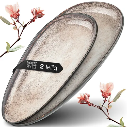 Moritz & Moritz Servierplatte VIDA in beige von Moritz & Moritz