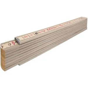 Stabila Zollstock 407 N, 14348, Holz, 2m, Gliedermaßstab, PEFC, natur