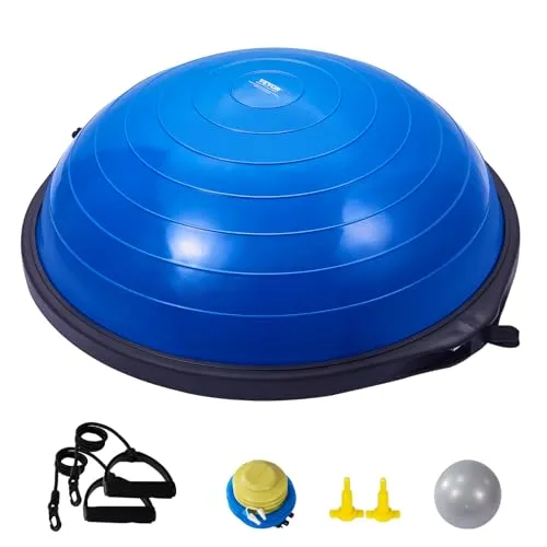 VEVOR Gymnastikball 66 cm - Ideal für Fitness und Yoga - Gymnastikball in Blau mit einer maximalen Gewichtskapazität von 680 kg, perfekt für Fitnessstudio, Training und Yoga.
