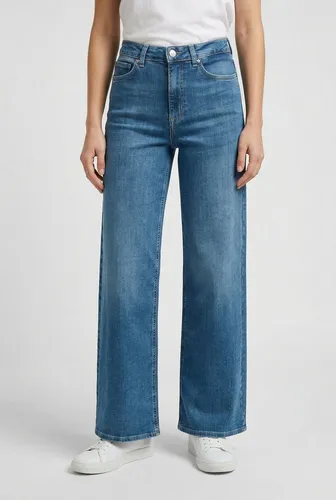 ONLY Onlmadison Blush Hw Wide DNM Cro665 - Stylische Jeans für Jugendliche mit weitem Beinschnitt, Gürtelschlaufen und hohem Bund. Perfekt für lässige Looks und höchsten Tragekomfort.
