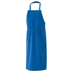 Exner 106 - Latzschürze B 80 x L 100 cm : royal blue 65% Polyester 35%Baumwolle 220 g/m2