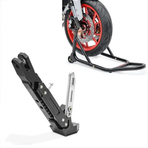ConStands Motorradheber Set Montageständer + Seitenständer S1 - Praktisches Motorradheber Set für sicheres Anheben und Stabilität. Ideal für Wartungsarbeiten und einfache Handhabung.