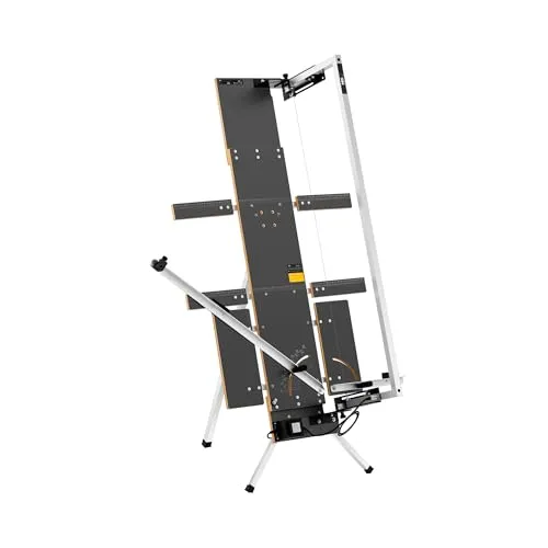 MSW Styroporschneider 200 W mit Standfuß & Ablage – 1300 mm Schnittlänge - Präziser Styroporschneider für saubere Schnitte bis 1300 mm. Mit einstellbarer Schnitttiefe und wetterfestem Design für vielseitige Anwendungen. Inkl. 5 langlebigen Schneidedrähten.