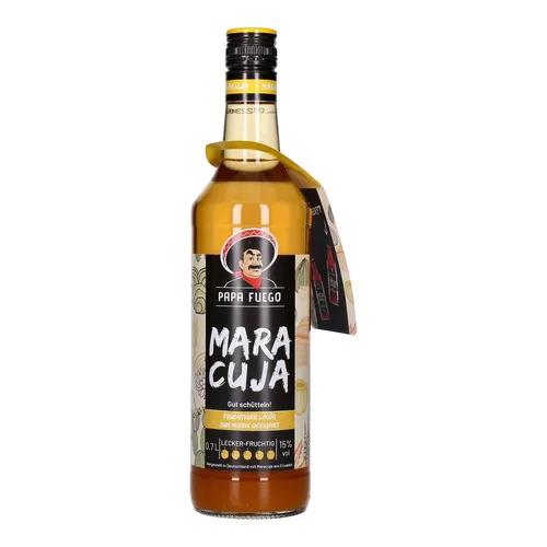 Papa Fuego Maracuja Fruchtlikör 1 x 0,7 L