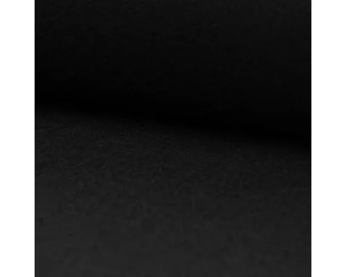 SCHÖNER LEBEN. Stoff Kreativstoff Filz 1,5mm Stärke einfarbig schwarz 90cm Breite