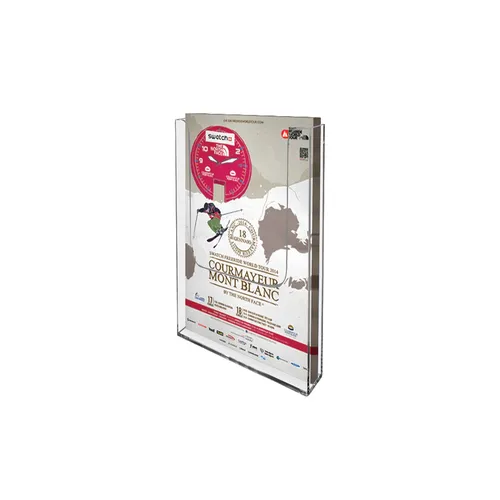 Wand-Prospektständer Din Lang Flyer Ständer-Halter, Werbung ,Ladeneinrichtung