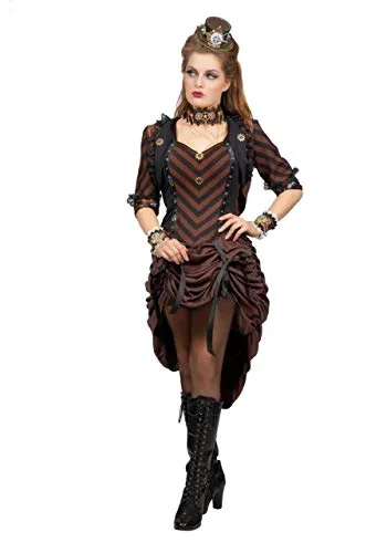 Wilbers NEU Damen-Kostüm Steampunk Kleid, Gr. 36