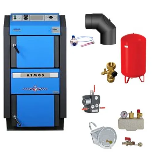 ATMOS Scheitholzvergaser DC22GSE 23 kW Komplettset 1