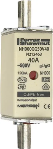 Mersen NH-Sicherungseinsatz SF NH000GG50V40 Niederspannung Hochleistung N212463