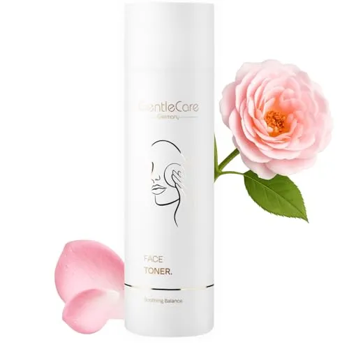 Produktbild GentleCare Gesichtstoner – Alkoholfreies Gesichtswasser mit Rosenwasser, Niacinamid & Aloe Vera – Beruhigend & Feuchtigkeitsspendend – Für alle Hauttypen – 150ml