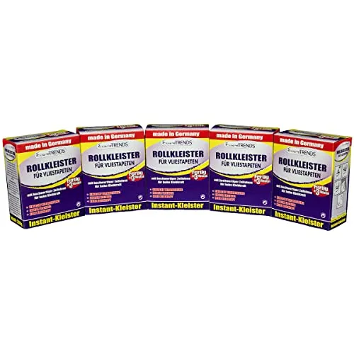 Pakete Tapetenkleister Rollkleister für Vliestapeten Vlieskleister Vlieskleber 5