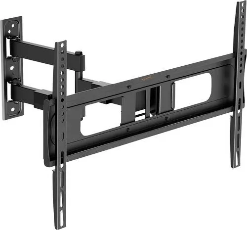 MYW H28-2L - Schwenkbare TV-Wandhalterung für 37'' - 86'' - TV-Wandhalter für Bildschirme 37'' - 86'' (94 - 218 cm), bis 50 kg belastbar, mit integriertem Kabelmanagement für einen ordentlichen Look und optimale Sicht aus jedem Winkel.