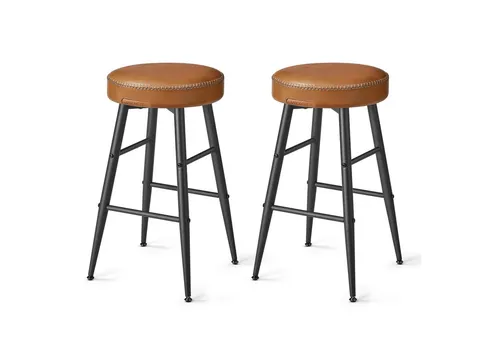 VASAGLE ECHO Kollektion Barhocker 2er Set in braun von VASAGLE