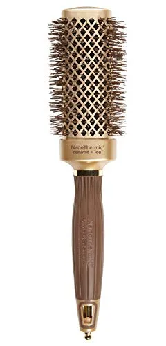 Olivia Garden Nano Thermic (BR-NT1PC-SHS41) - Hochwertiger Kamm für professionelles Styling, mit innovativer Nanotechnologie für weniger Frizz und mehr Glanz.
