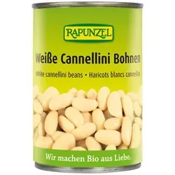 Rapunzel Gemüsekonserve Weiße Cannellini Bohnen - Dose 400g