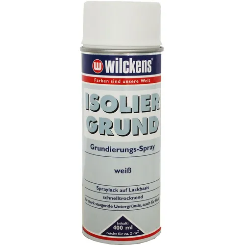  Wilckens 400ml Isoliergrund Spray weiß Lack Isolierung Grundierung 16,25€/L