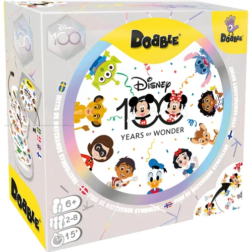 Dobble Disney 100 Years of Wonder (Dänisch) (DOBD10008ML1) von Dobble