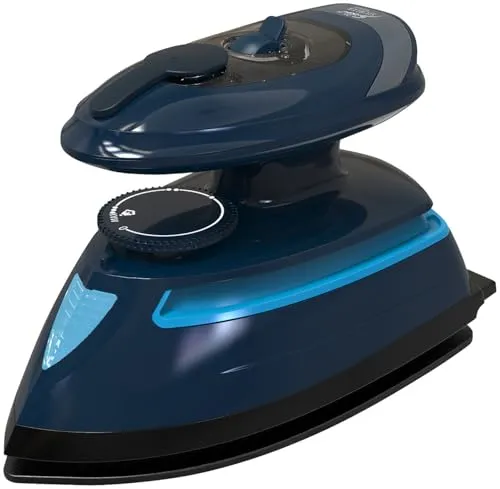 Sichler Haushaltsgeräte Minidampfbügeleisen: Reise-Dampfbügeleisen, 420 Watt, 110/230 Volt, Wassertank, Messbecher (Bügeleisen Urlaub, Hand-Bügeleisen, Bügelstation)