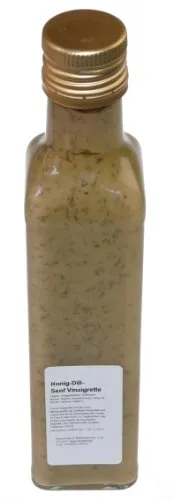 Wiedemer – süße Honig-Dill-Senf Vinaigrette aus frischer Zubereitung mit ausgewählten natürlichen Zutaten – 1 Glas á 250g Gourmet Vinaigrette für Salate, Wraps, Fleisch, Lachs u.v.m.