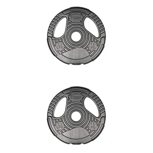 Fidusport® Gewichte Hantelscheiben für Hantelset 2x1,5 kg Scheiben Ø30cm