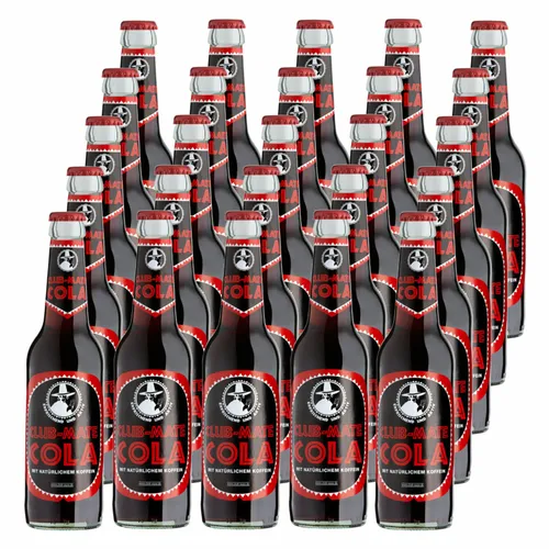 Club-mate Cola 25 Flaschen je 0,33l inkl. Mehrweg Pfand