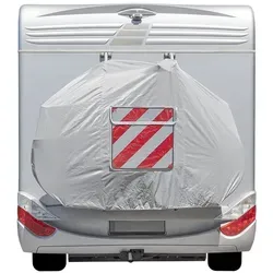 APT Fahrradschutzhülle für 2 Fahrräder - Fahrradkoffer & Fahrradtransporttaschen - Robuste XL Schutzhülle aus Ripstop mit Sichttasche für Warnschild, ideal für Wohnmobile und Heckträger.