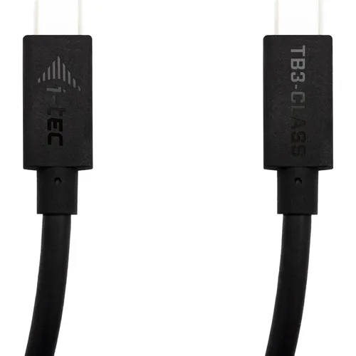 i-tec Thunderbolt 3 Kabel 150cm - Ultra-schnelle Datenübertragung bis zu 40 Gbps, unterstützt bis zu 2x 4K 60 Hz und 100W Stromversorgung